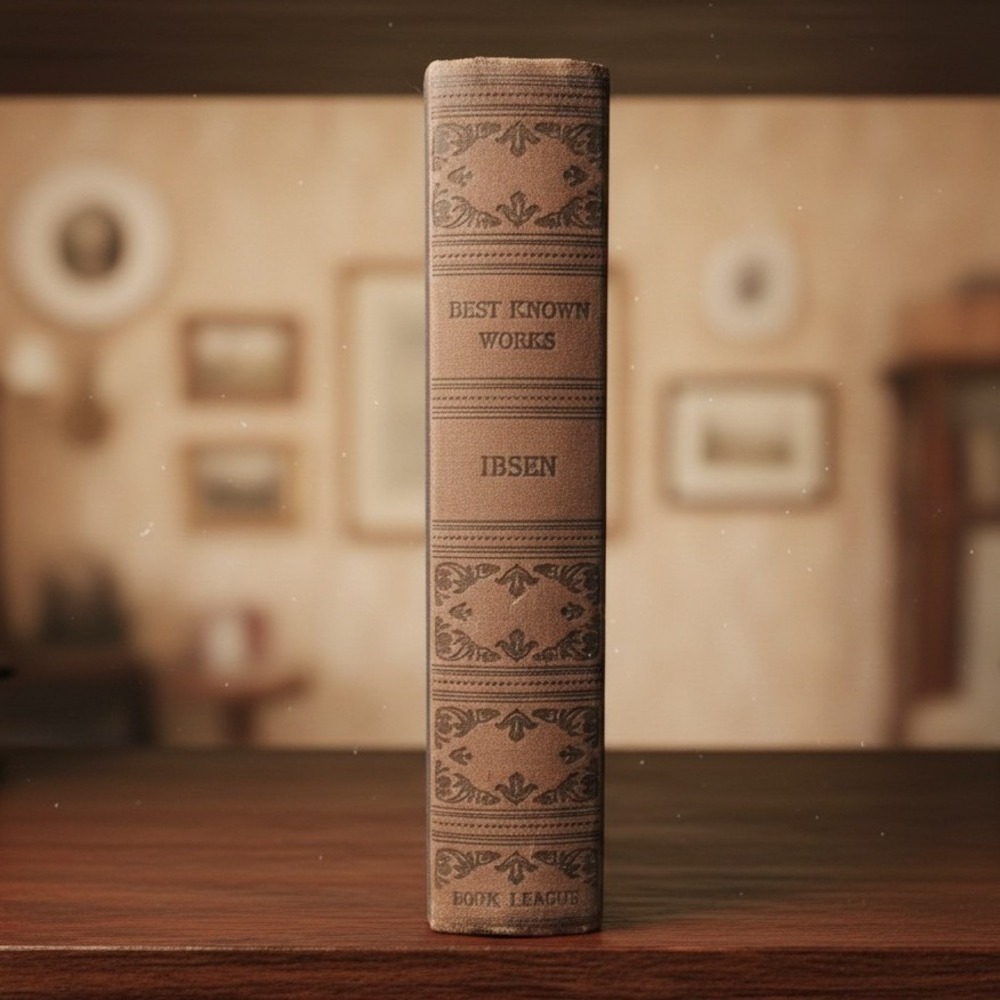 The Best Known Works of Ibsen Hardcover‎ Book League of America Vintage Plays